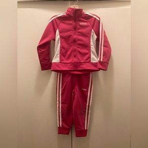 adidas girl 2-pc. Track Suit